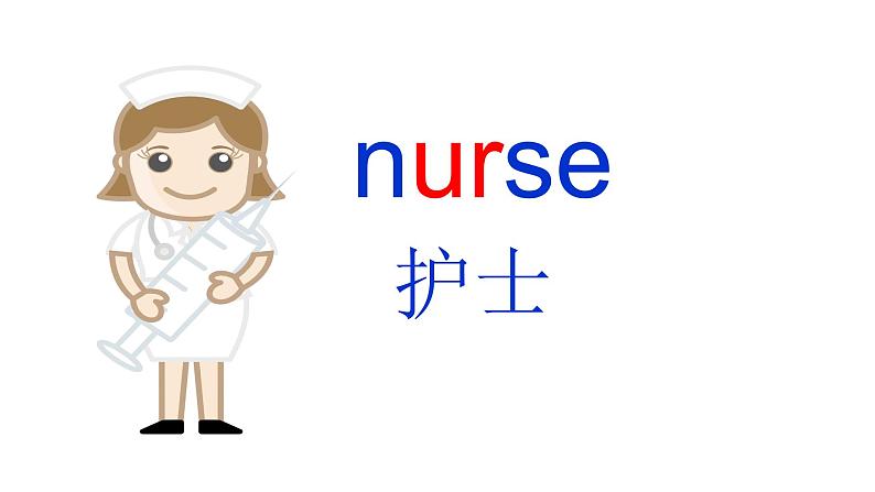 Module 1 Unit 2 She's a nurse(第一课时) 课件04