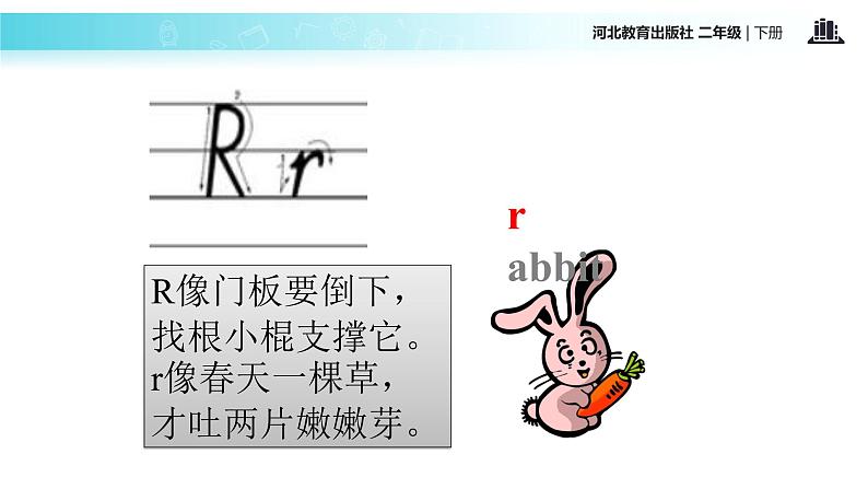 Unit 2_Lesson 10_Letters O_R_冀教版 (一起) 课件05