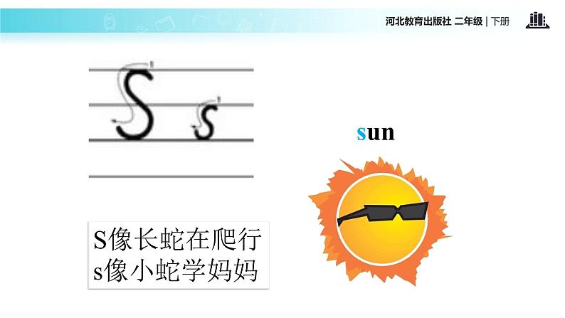 Unit 2_Lesson 11_Letters S_V_冀教版 (一起) 课件02