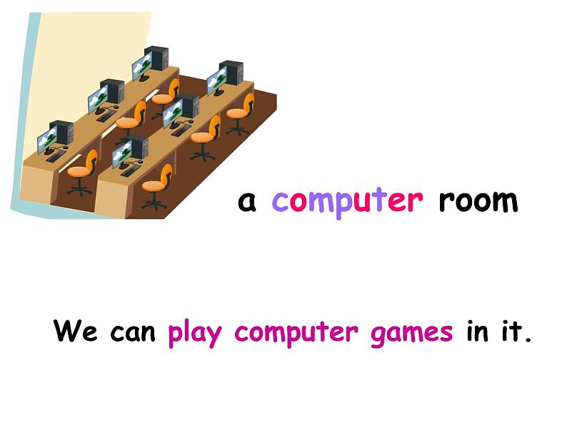 四年级下册英语课件-Unit1 My school Part B ｜ 人教（PEP)(2014秋）06