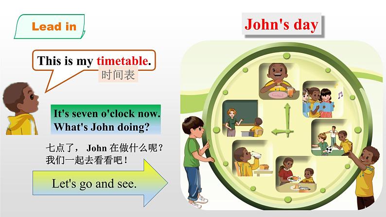 Unit2 What time is it PA Let's learn 课件05