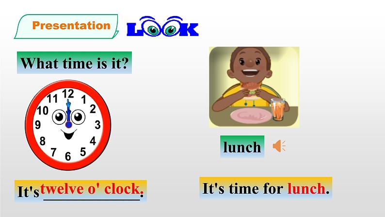 Unit2 What time is it PA Let's learn 课件08