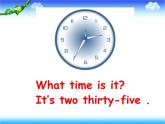 四年级下册英语课件－Unit 2 What time is it？ Part C  ｜人教（PEP）（2014秋）
