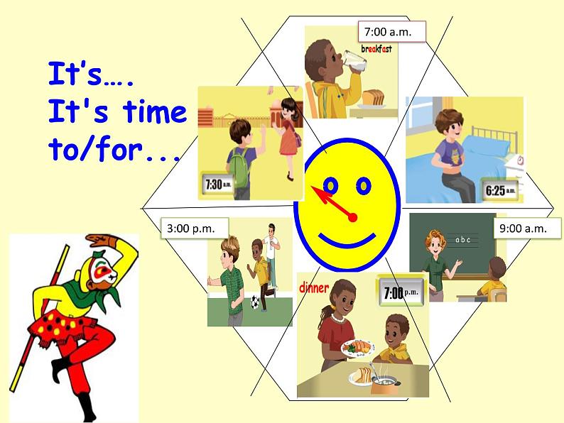 四年级下册英语课件－Unit 2 What time is it？ Part C  ｜人教（PEP）（2014秋）05