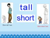 四年级上册英语课件－Unit6 I’m tall.(Lesson33) ｜人教精通版.