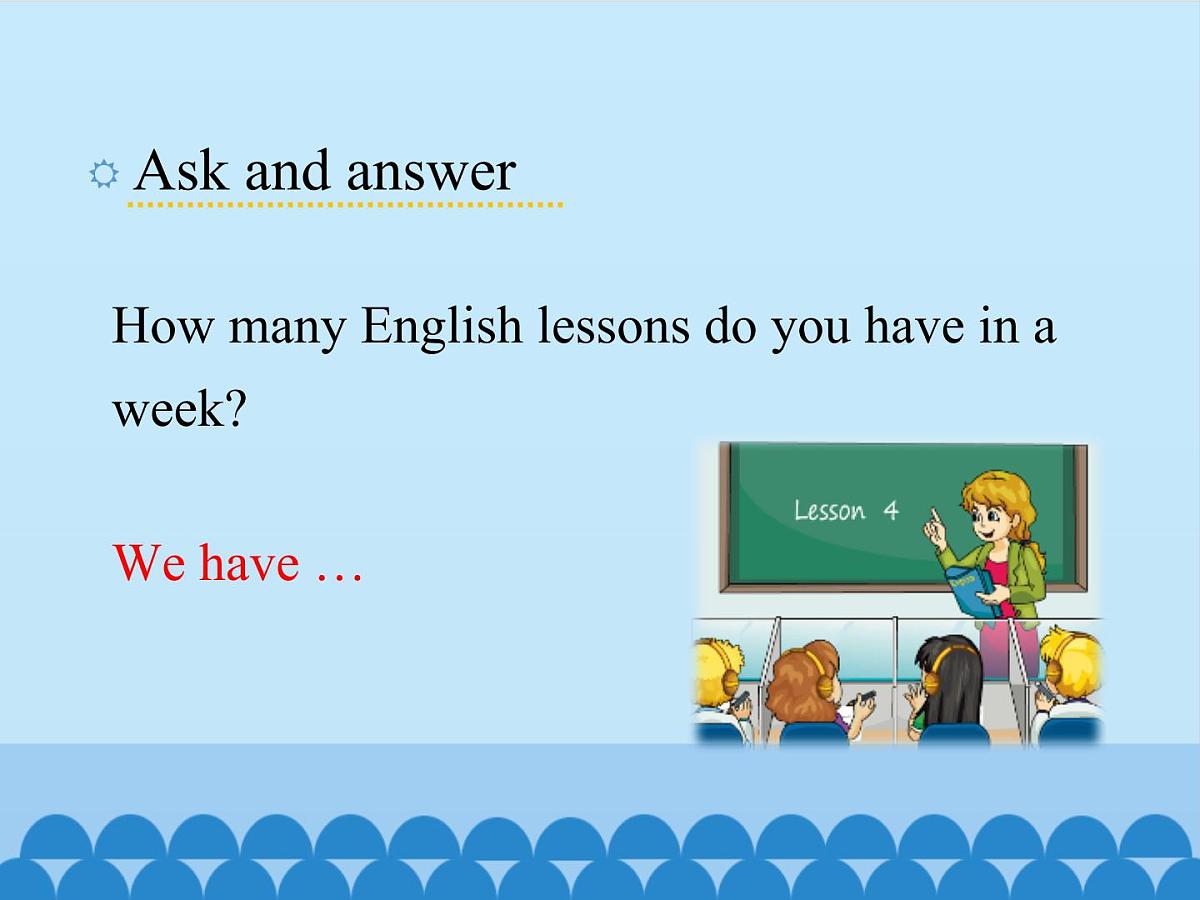 五年级下册英语课件－Unit1 Welcome to our school!(Lesson4) ｜人教精通版第6页