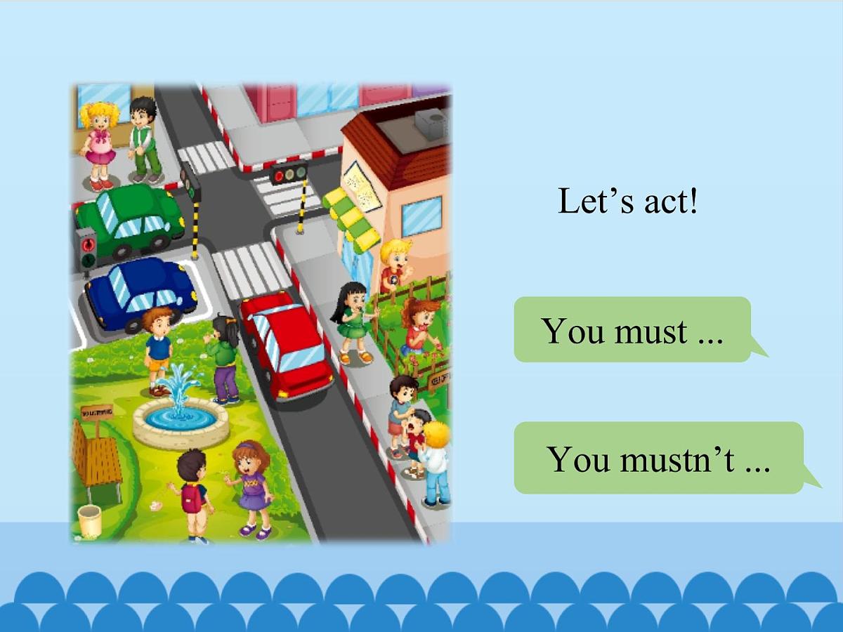 五年级下册英语课件－Unit3 we should obey the rules.(Lesson18) ｜人教精通版.第2页