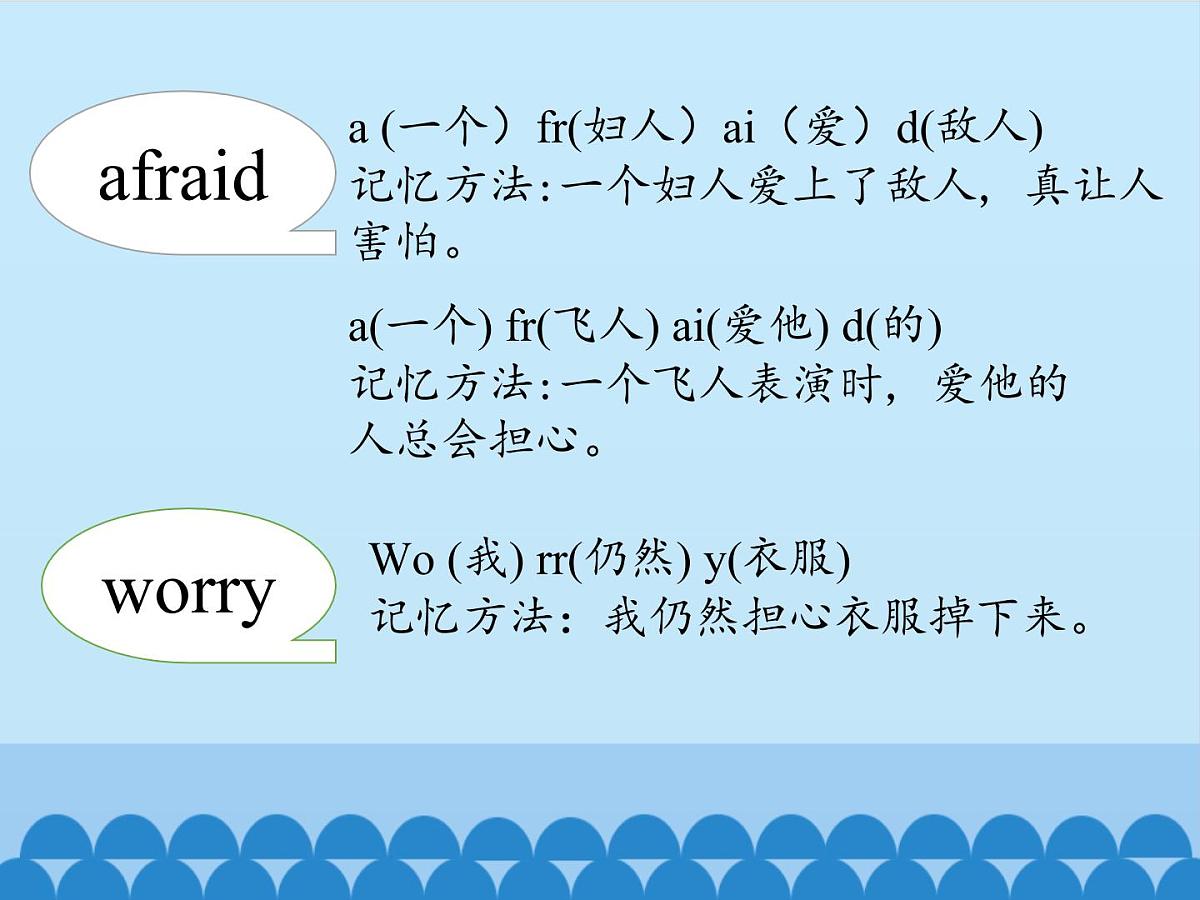 五年级下册英语课件－Unit4 What’s wrong with you ？(Lesson19) ｜人教精通版第5页