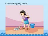 五年级下册英语课件－Unit5 I’m cleaning my room.(Lesson25) ｜人教精通版