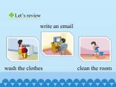 五年级下册英语课件－Unit5 I’m cleaning my room.(Lesson26) ｜人教精通版