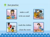 五年級下冊英語課件－Unit5 I’m cleaning my room.(Lesson26) ｜人教精通版