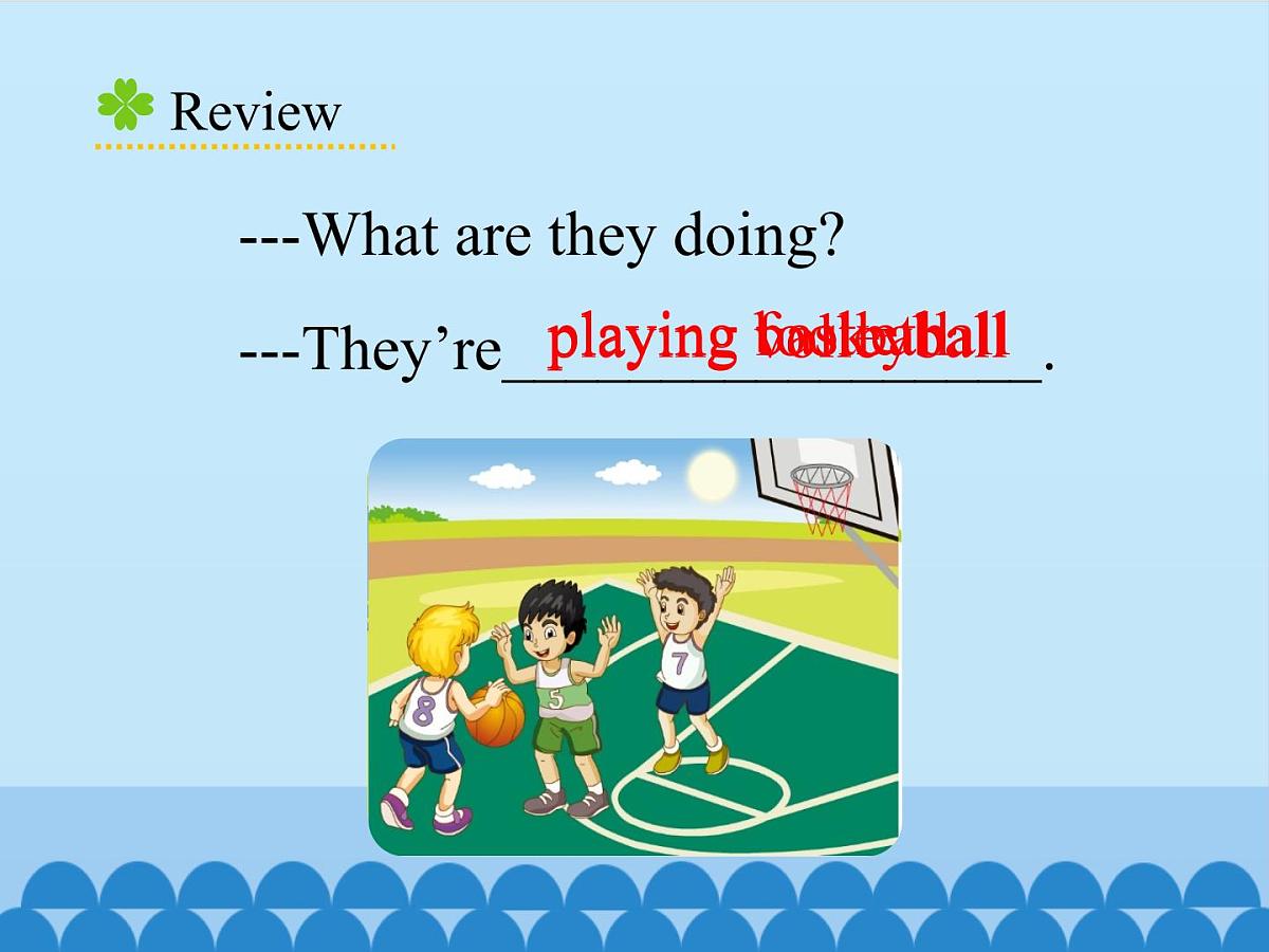 五年级下册英语课件－Unit6 We’re watching the games.(Lesson32) ｜人教精通版第3页