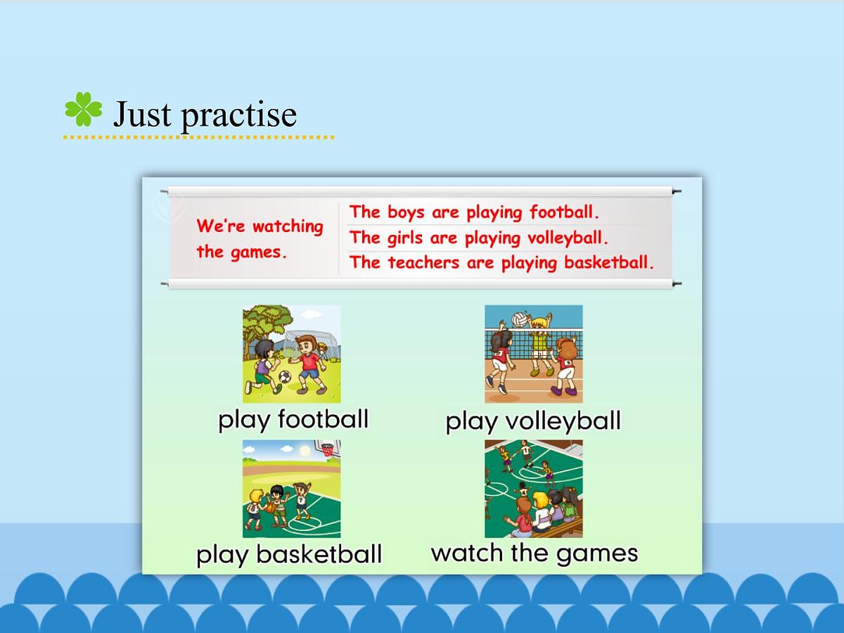 五年级下册英语课件－Unit6 We’re watching the games.(Lesson32) ｜人教精通版第4页