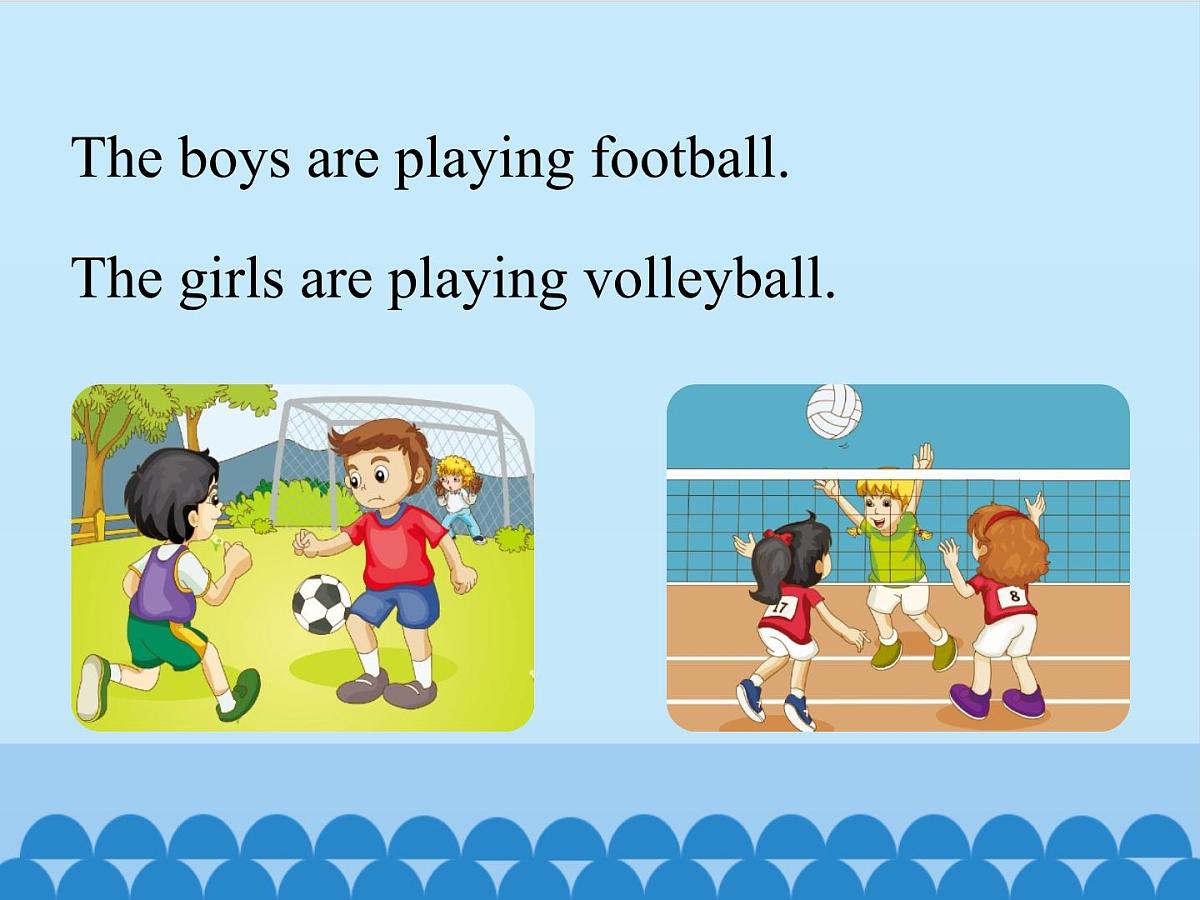五年级下册英语课件－Unit6 We’re watching the games.(Lesson32) ｜人教精通版第5页
