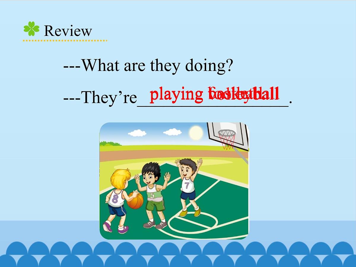 五年级下册英语课件－Unit6 We’re watching the games.(Lesson33) ｜人教精通版第3页