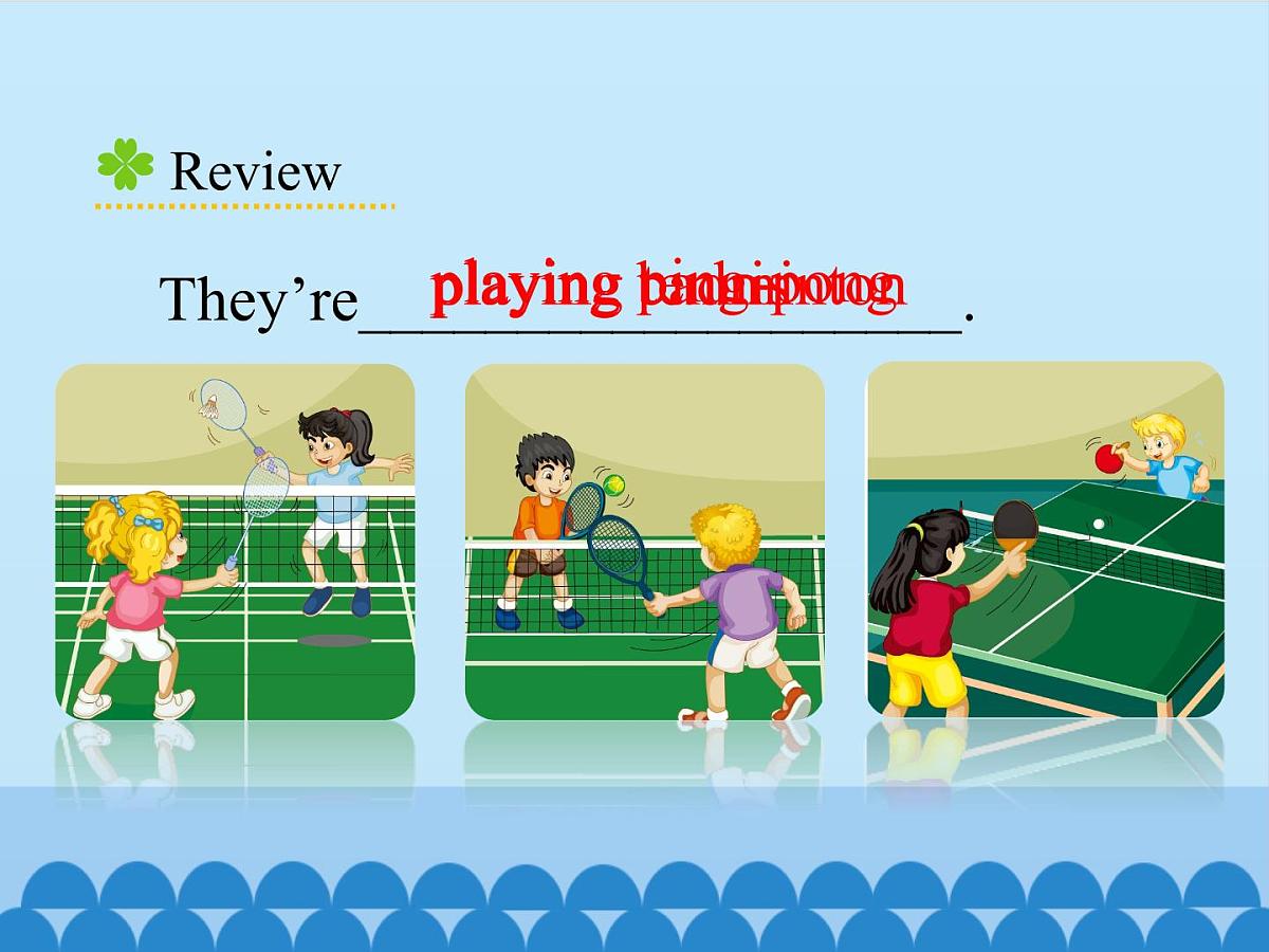 五年级下册英语课件－Unit6 We’re watching the games.(Lesson34) ｜人教精通版第7页