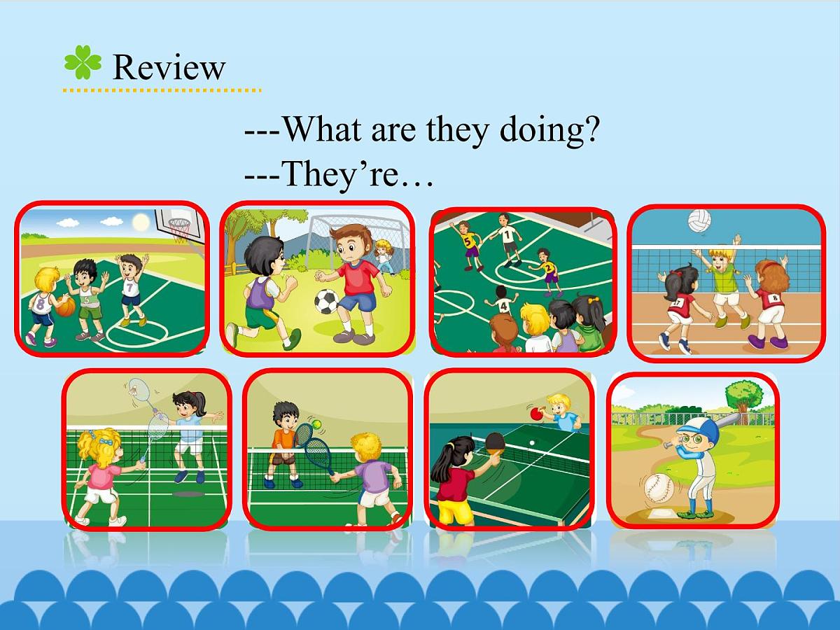 五年级下册英语课件－Unit6 We’re watching the games.(Lesson35) ｜人教精通版第2页