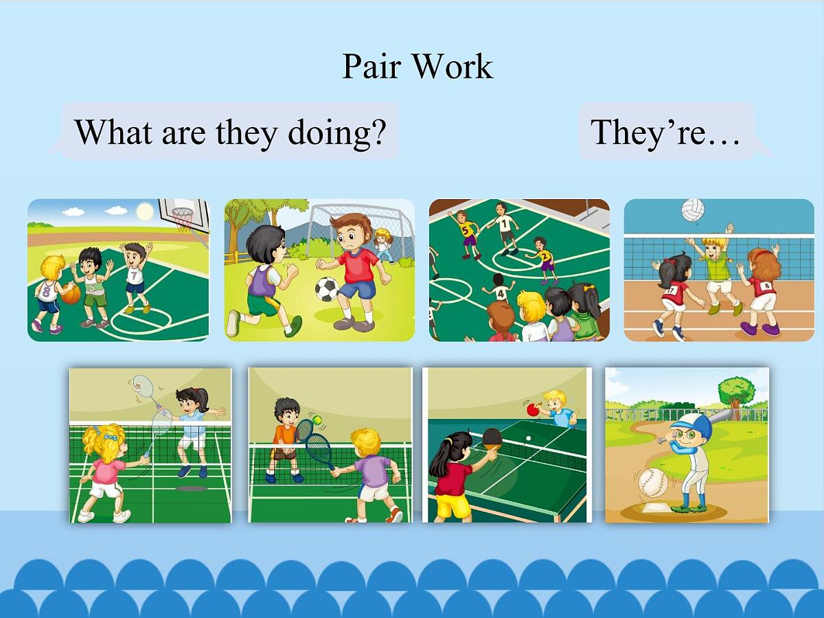 五年级下册英语课件－Unit6 We’re watching the games.(Lesson36) ｜人教精通版第2页