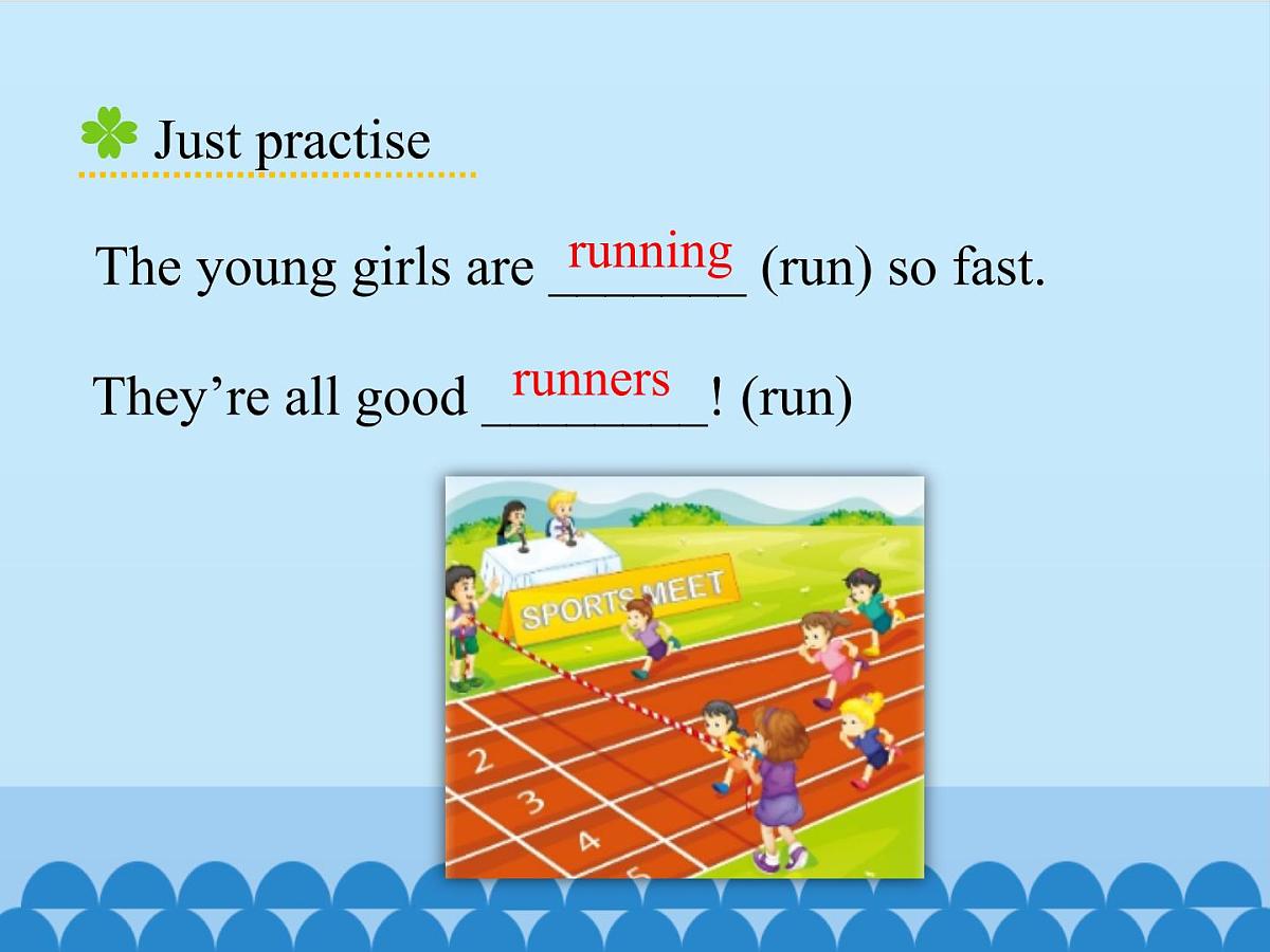 五年级下册英语课件－Unit6 We’re watching the games.(Lesson36) ｜人教精通版第6页