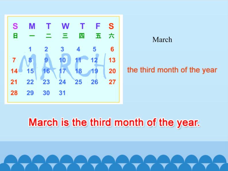 六年级上册英语课件－Unit4 January is the first month.(Lesson22) ｜人教精通版.02