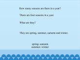 六年級上冊英語課件－Unit6 There are four seasons in a year.(Lesson32) ｜人教精通版.