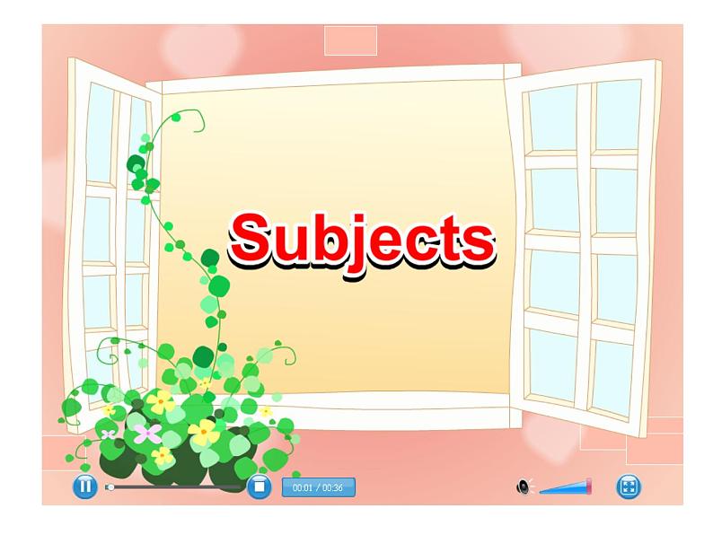 江苏省译林英语4B unit1 Cartoon&Check 课件02