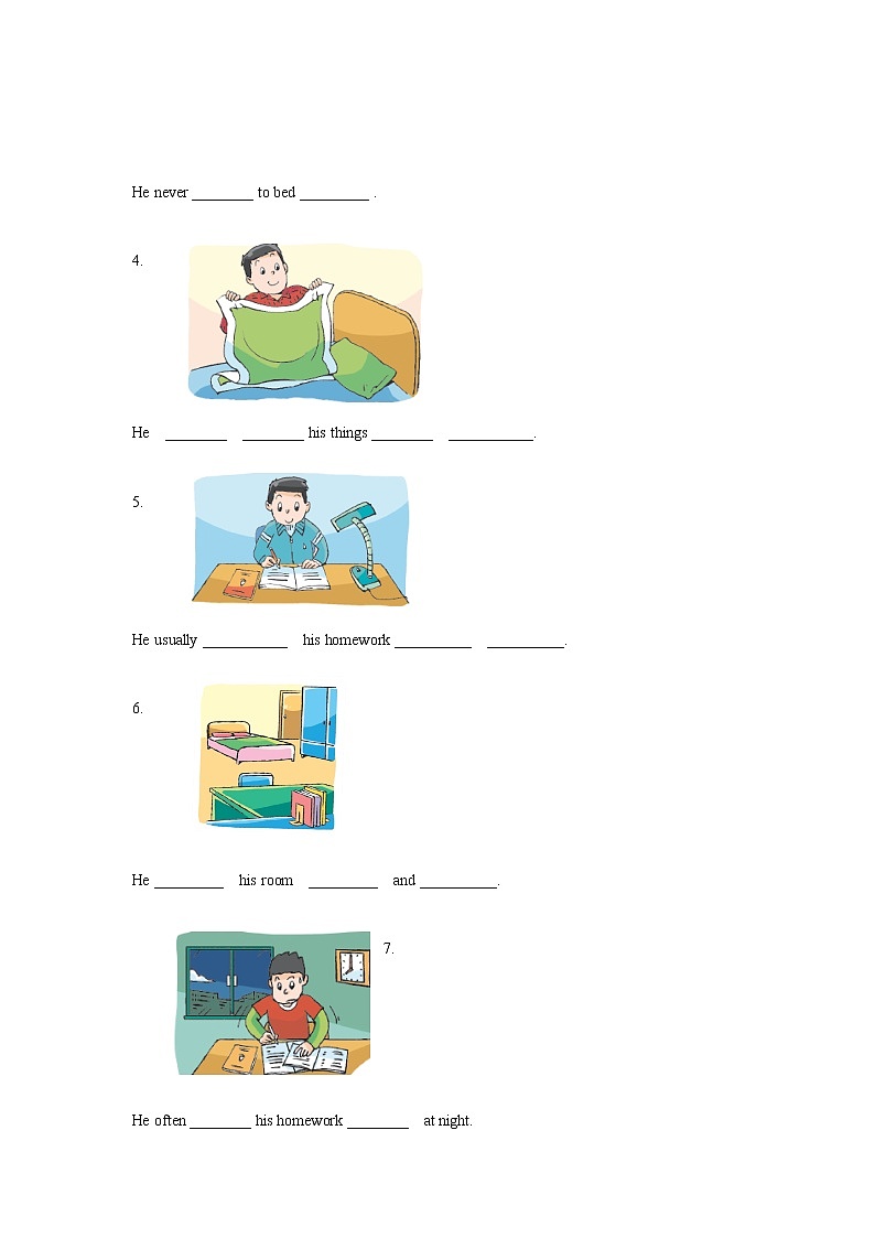 【精品】Unit2 Grammar time（练习及解析）-译林版（三起）-六年级英语下册02