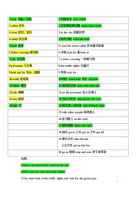 新版-牛津译林版六年级下册Unit 4 Road safety导学案及答案