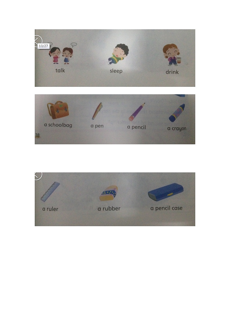 译林英语三年级下册3B单词图片第2页