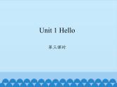 三年级上册英语课件-Unit 1 Hello  Period 3  陕旅版（三起）