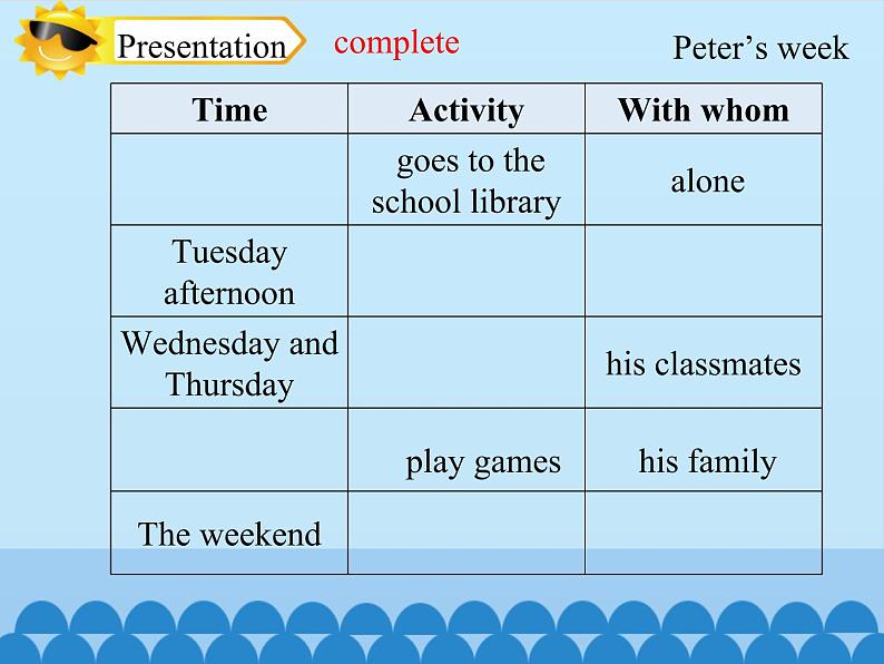 四年级下册英语课件-Module 3 Unit 8  Days of the week  Period 2  沪教牛津版（深圳用）08