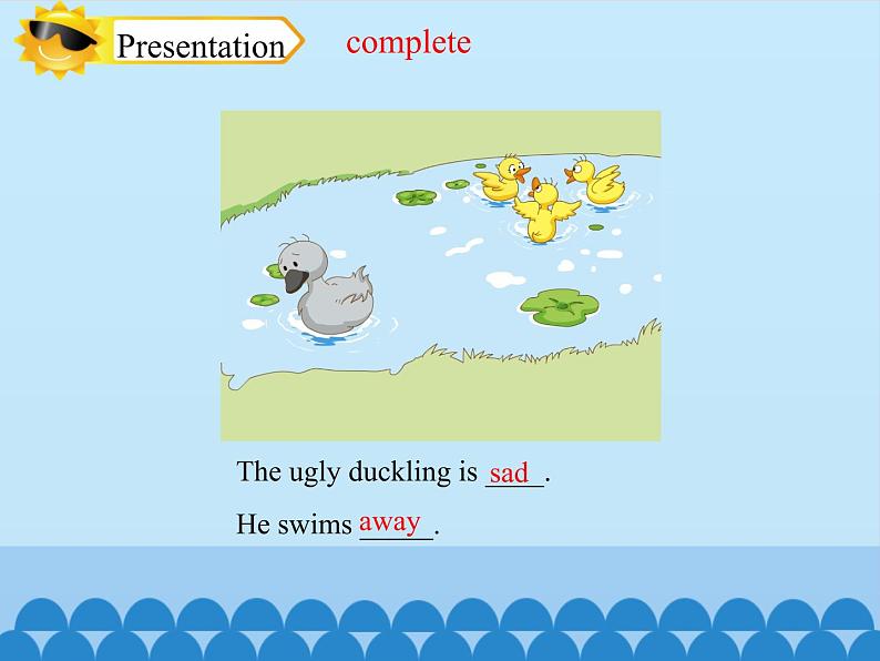 四年级下册英语课件-Module 4 Unit 12  The ugly duckling  Period 2  沪教牛津版（深圳用）05