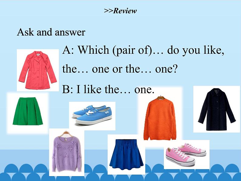 五年级下册英语课件-Module 3 Unit  8  Buying clothes  Period 2  沪教牛津版（深圳用）02