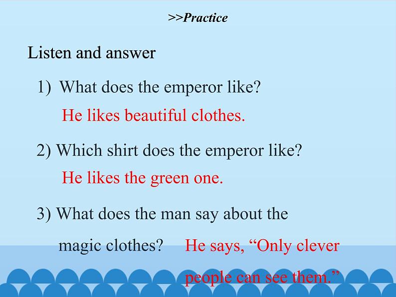 五年级下册英语课件-Module 3 Unit  8  Buying clothes  Period 3  沪教牛津版（深圳用）05