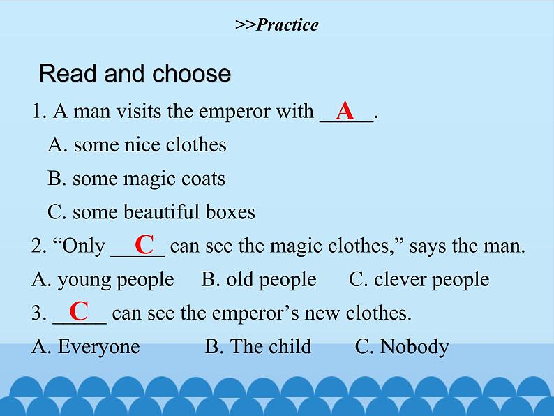 五年级下册英语课件-Module 3 Unit  8  Buying clothes  Period 3  沪教牛津版（深圳用）07