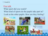 六年级下册英语课件-Unit 4 At the Sports Meeting Period 4  陕旅版（三起）