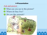 五年级下册英语课件-Unit 4 He Lives in a Village  Period 3  陕旅版（三起）
