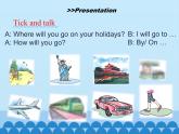 五年级下册英语课件-Unit 6 My Holiday  Period 3  陕旅版（三起）