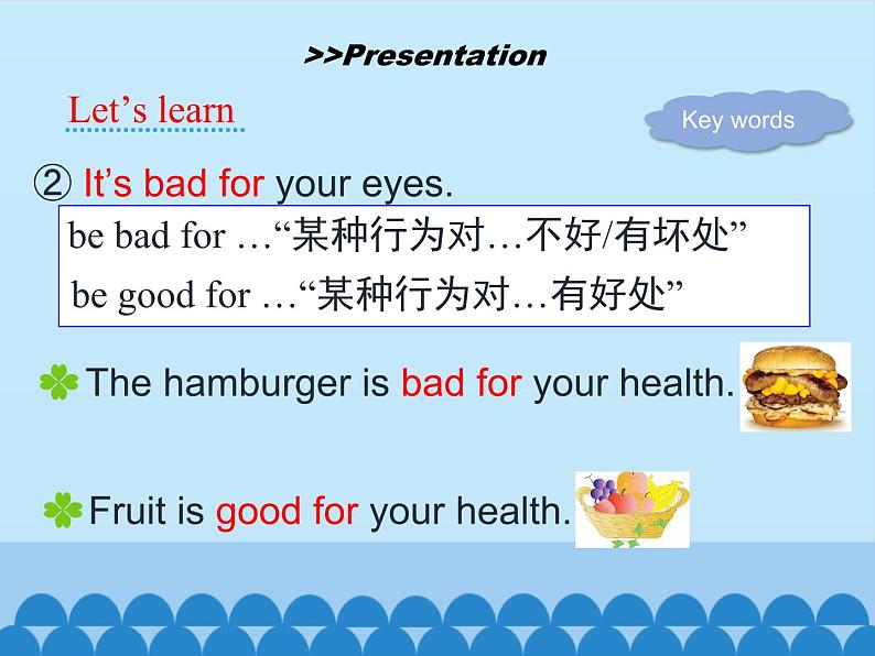 五年级下册英语课件-Unit 8 Have a Good Habit!  Period 3  陕旅版（三起）05