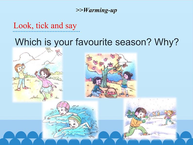 五年级下册英语课件-Unit 2 Spring Is Coming!   Period 2   陕旅版（三起）03