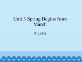 五年级下册英语课件-Unit 3 Spring Begins from March Period 2  陕旅版（三起）