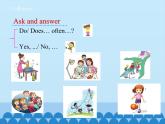 四年级下册英语课件-Unit 4 What Do You Do on Saturday？ Period 4  陕旅版（三起）