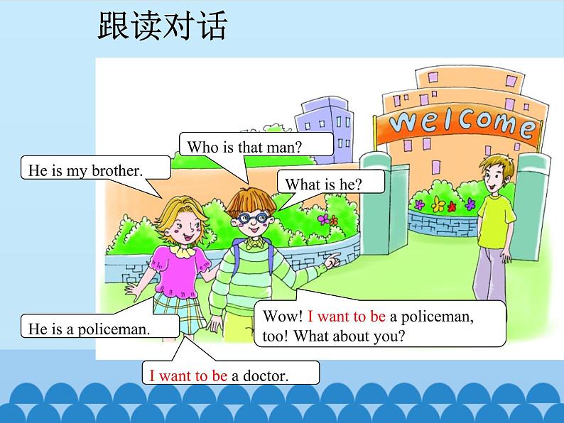 四年级上册英语课件-Unit 1 What Is Your Father？ Period 3  陕旅版（三起）06