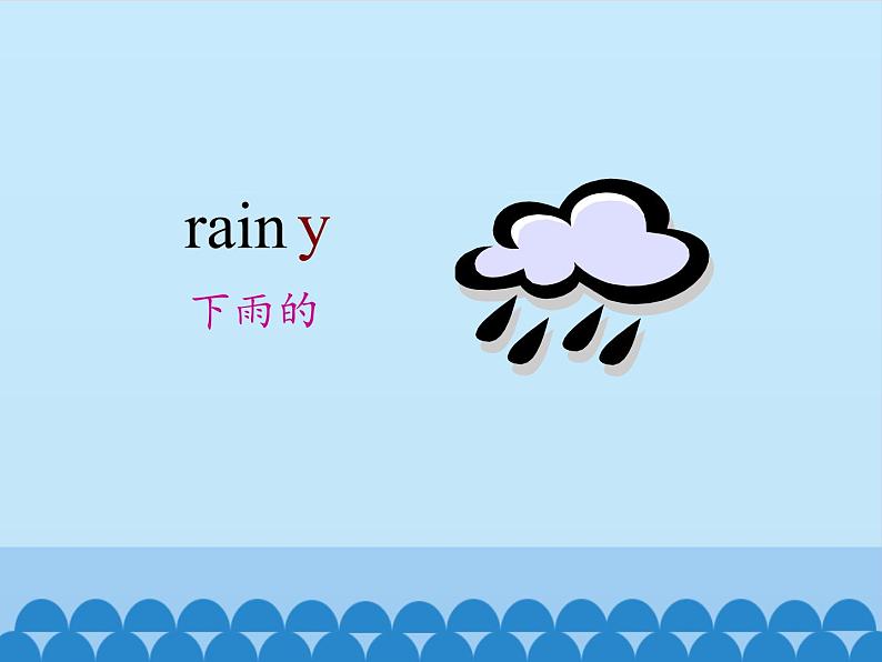 六年级下册英语课件－UNIT FOUR WHAT’S THE WEATHER LIKE？  Lesson 14  北京课改版03