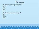六年级上册英语课件－UNIT SEVEN  WHAT ARE THE TWELVE ANIMALS？  Lesson 24 北京课改版