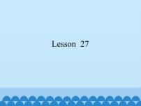 北京版五年级下册Unit 8 RevisionLesson 27课堂教学免费课件ppt