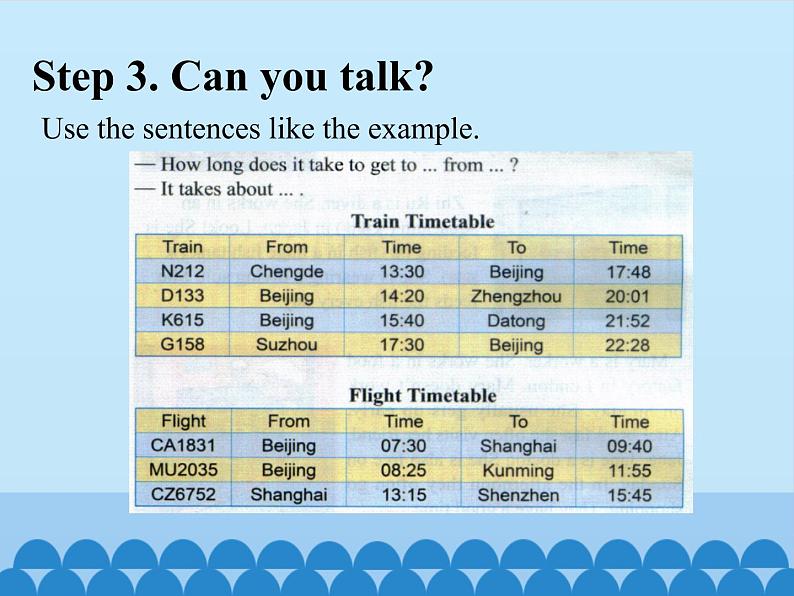 五年级下册英语课件－UNIT EIGHT REVISION  Lesson 28   北京课改版04