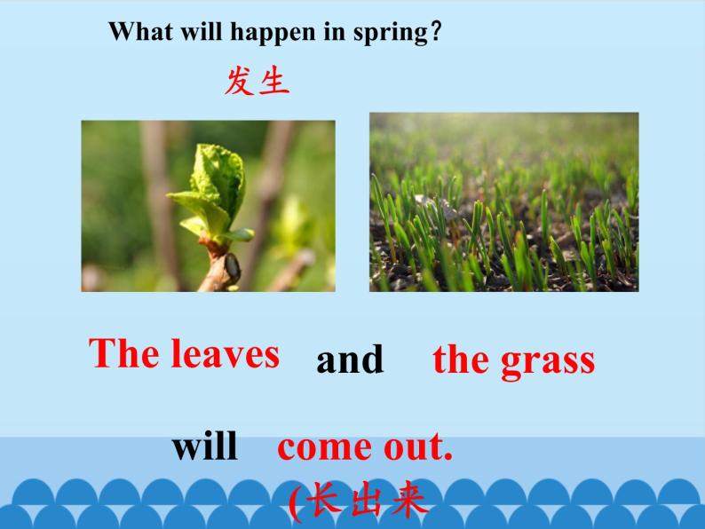 五年级下册英语课件－UNIT TWO   WHAT DO FLOWERS DO？  Lesson 5   北京课改版03