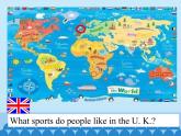 五年级上册英语课件－UNIT SIX WHAT ARE YOUR FAVOURITE SPORTS？   Lesson 19  北京课改版.