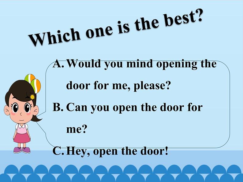 四年级上册英语课件－UNIT THREE  WILL YOU DO ME A FAVOUR？  Lesson 10   北京课改版07